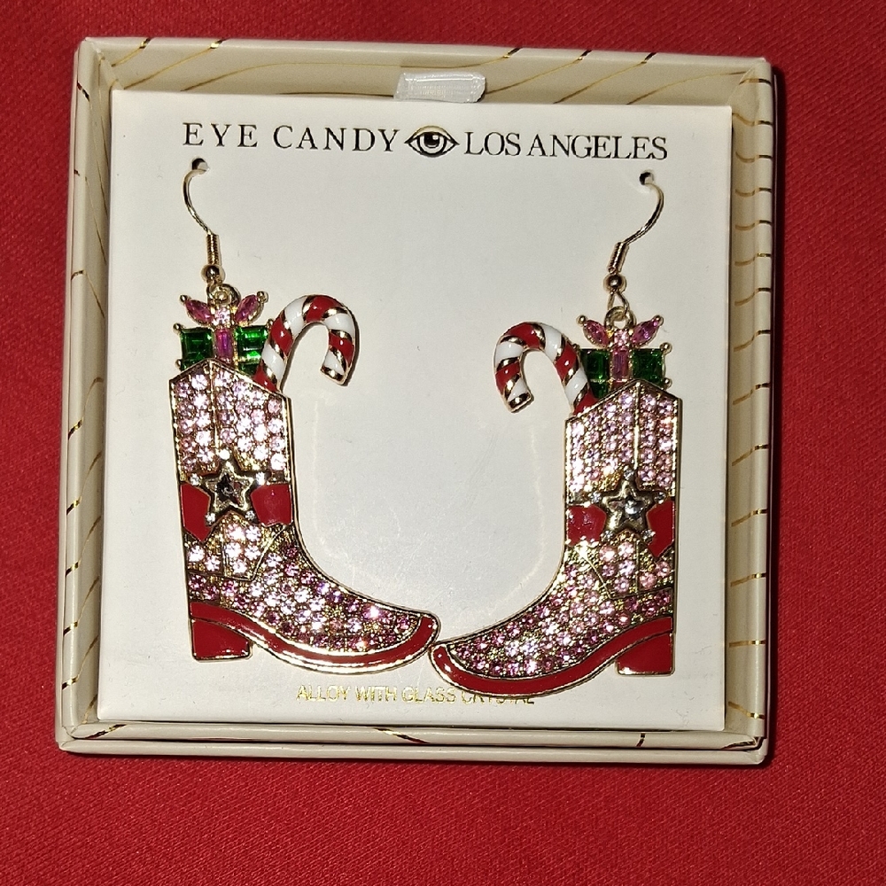 Eye Candy White and Gold Logo Box